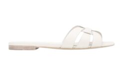 Tribute sandals with intertwined straps