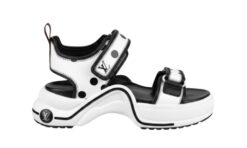 Archlight Flache Sandale Nero/Bianco