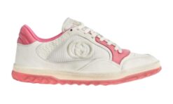 Low-Top Mac 80 Bianco/Rosa