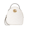 GG Marmont Backpack Bianco