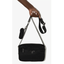 Alternative view of Brique Saffiano Nero