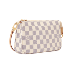 Alternative view of Damier Pochette Bianco