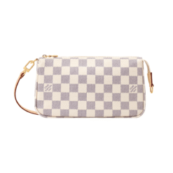 Damier Pochette Bianco