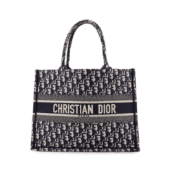Book Tote Blu/Beige