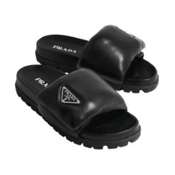 Alternative view of Quilted Sandals Nero