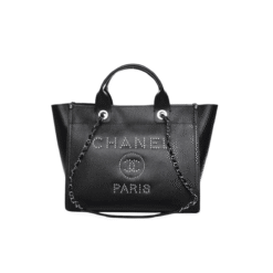 Shopping Borsa Leather Nero