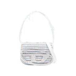 1DR denim shoulder bag