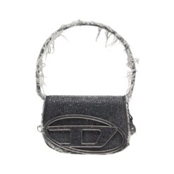 Mini 1DR crystal-embellished shoulder bag