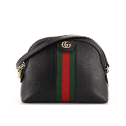 Ophidia Dome leather handbag