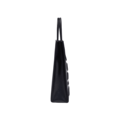 DSL 3D M X logo-embossed tote bag