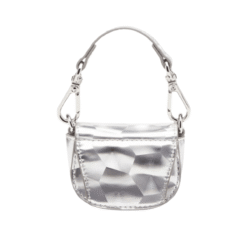 1dr Xxs metallic-leather shoulder bag