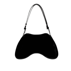 Play faux-leather shoulder bag