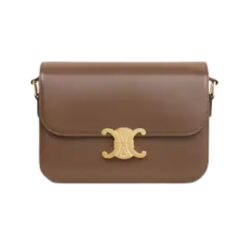 Borsa Triomphe Classique in vitello lucido