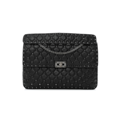 Borsa Media Rockstud Spike in Nappa