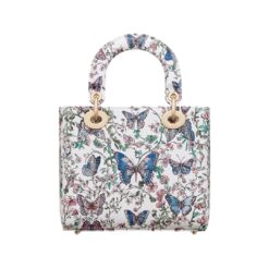 Blue Toile de Jouy Papillon