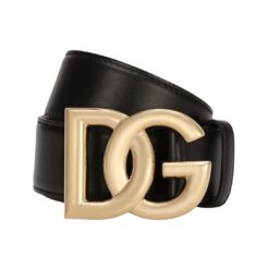 Pelle di vitello con logo DG