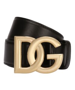 Pelle di vitello con logo DG