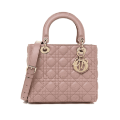 Lambskin Canneté Color Blush