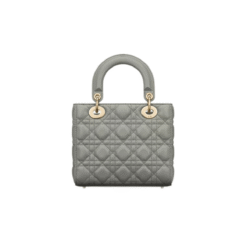Lambskin canneté grigio pietra