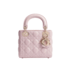 Lambskin Cannage Rosa Cipria