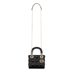 Lambskin Canneté Nero