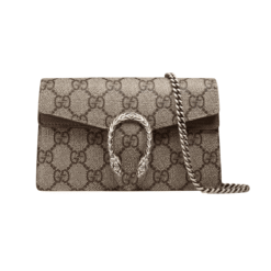 Dionysus Small Bag in Fabric and Suede