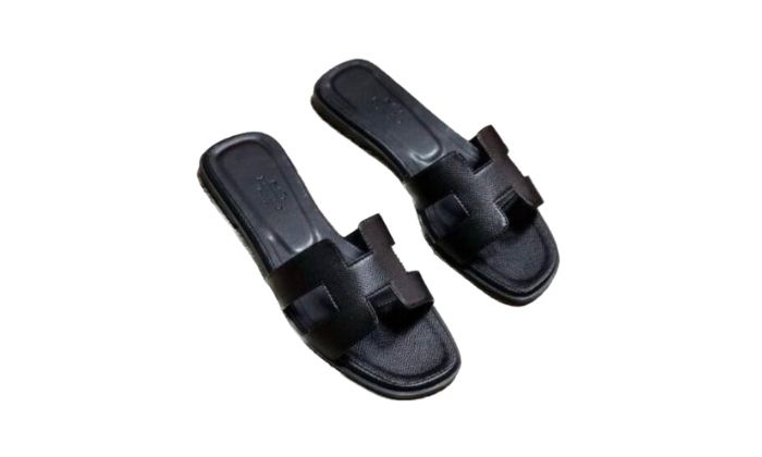 Mule Oran in pelle nera