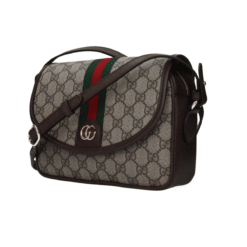 Borse a Tracolla Da Donna in Tessuto Beige/Marrone