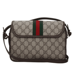 Borse a Tracolla Da Donna in Tessuto Beige/Marrone