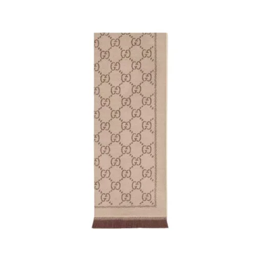 Sciarpa a maglia jacquard