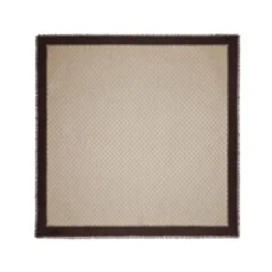 Sciarpa di lana marrone