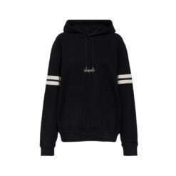 Hoodie nero/bianco