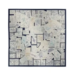 Faubourg Blu marino/Bianco/Indaco