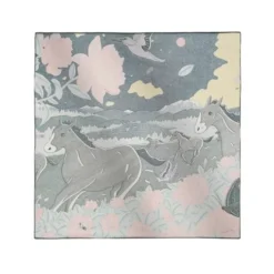 Sciarpa Wind Blu/Rosa/Verde