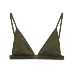 Top a coste camouflage/verde