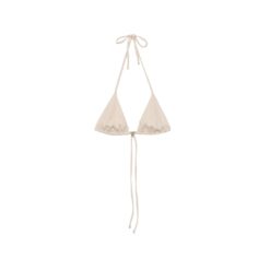 Jersey triangolo nude/trasparente