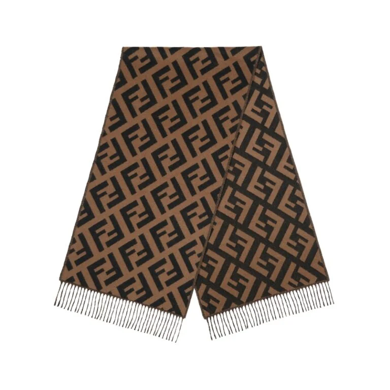 Sciarpa Di Cashmere Marrone