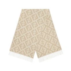 Sciarpa In Cashmere Beige
