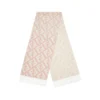 Sciarpa In Lana E Cashmere Rosa
