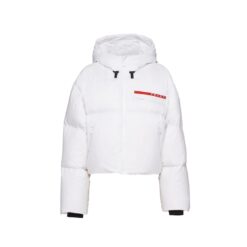 Puffer corto bianco