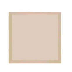 Quadratischer Seidenschal aus weißer Seide