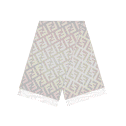 Sciarpa In Cashmere Grigio Pallido