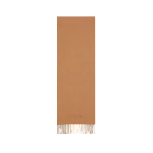 Foulard ricamato in cashmere