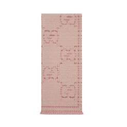 Sciarpa Jacquard In Lana A Quadri