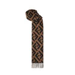 Alternative view of Sciarpa Di Cashmere Marrone