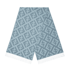 Sciarpa In Cashmere Azzurro