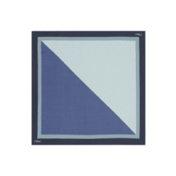Foulard Mini Cravatta Setoso Blu