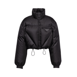 Piumino Gabardine Nero