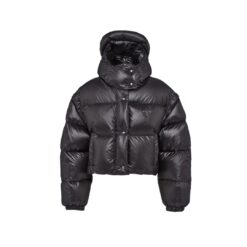 Giacca piumino corta Nero