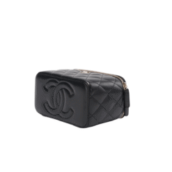 Borsa a Tracolla Vanity Con Catena Nera